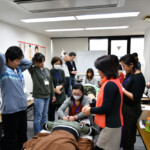 頭の排酸術実習